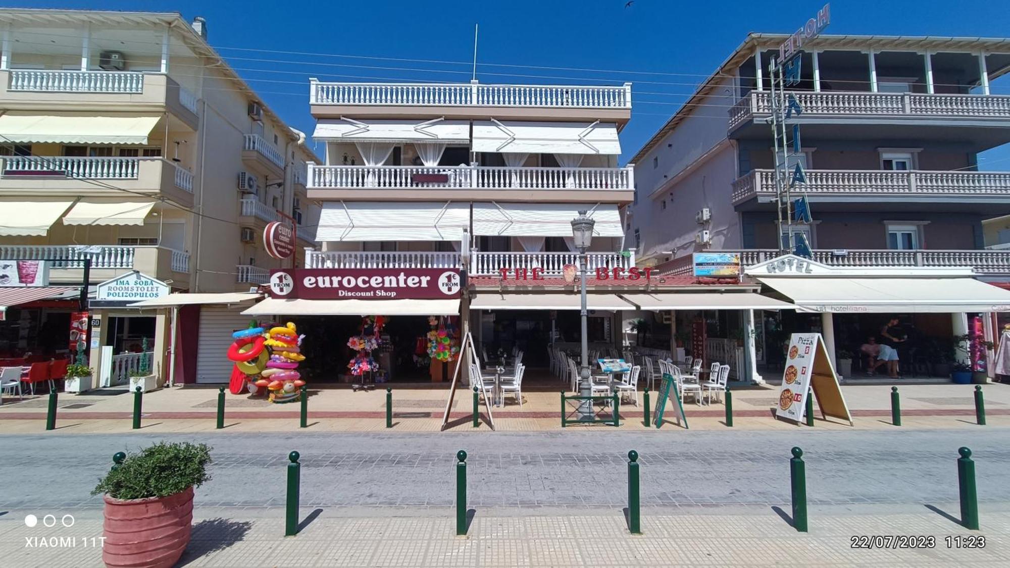 Sea Side Villa Economou Paralía Esterno foto